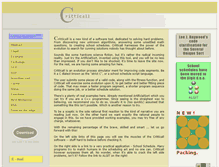 Tablet Screenshot of critticall.com